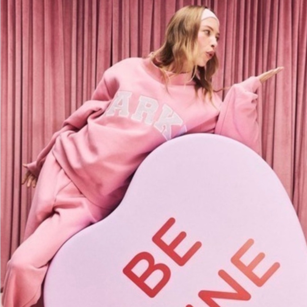 PARKE blush pink crew neck VDAY collection PRESALE!!